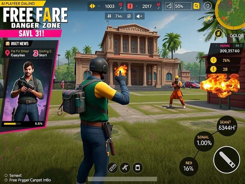 Free Fire Danger Zone Indian community events and tournaments